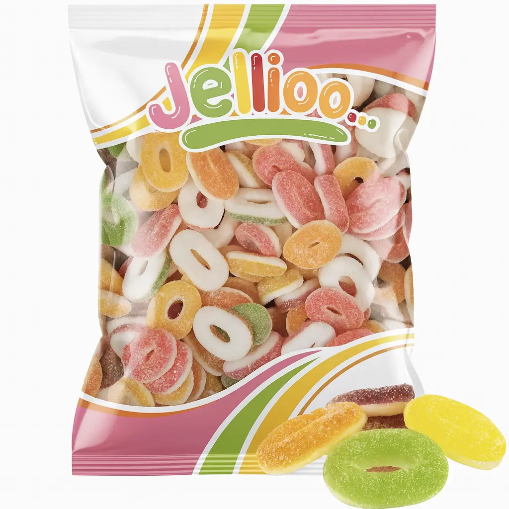 Jellioo Sour Rings (50 g)