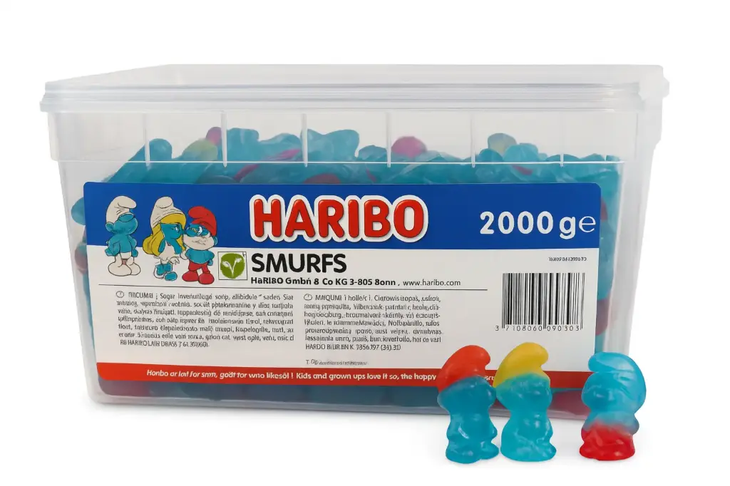 Haribo Smurfs