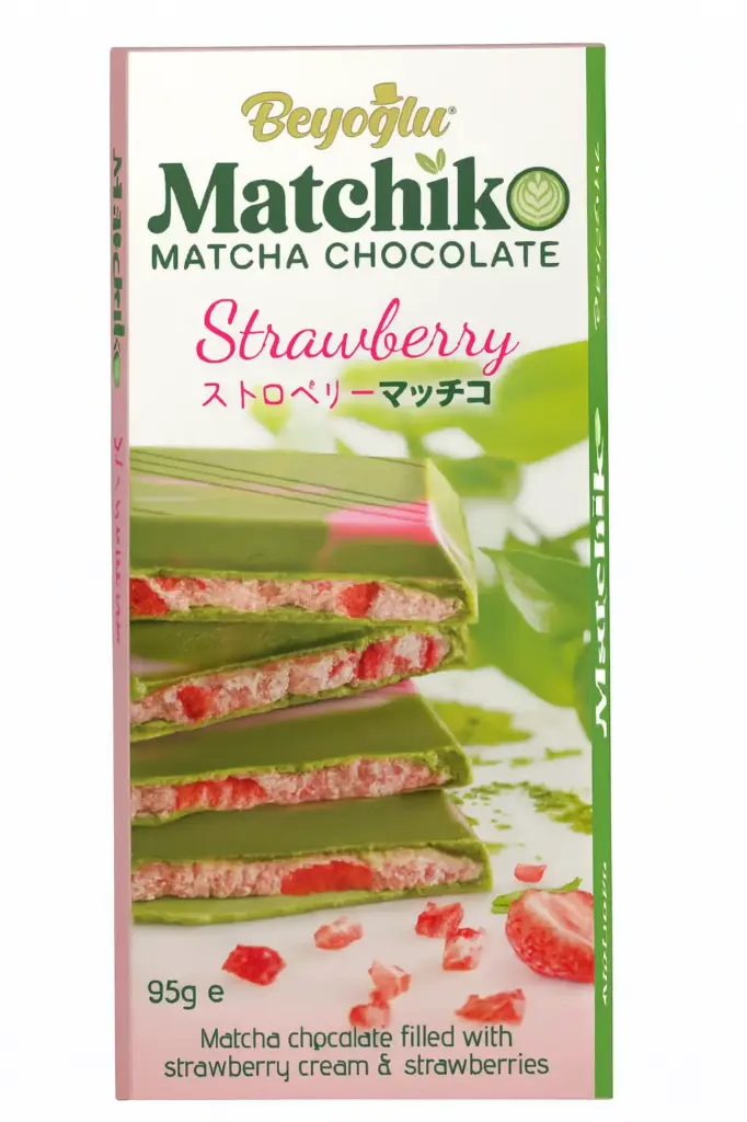 Beyoğlu Matenic Matcha Chocolate Strawberry