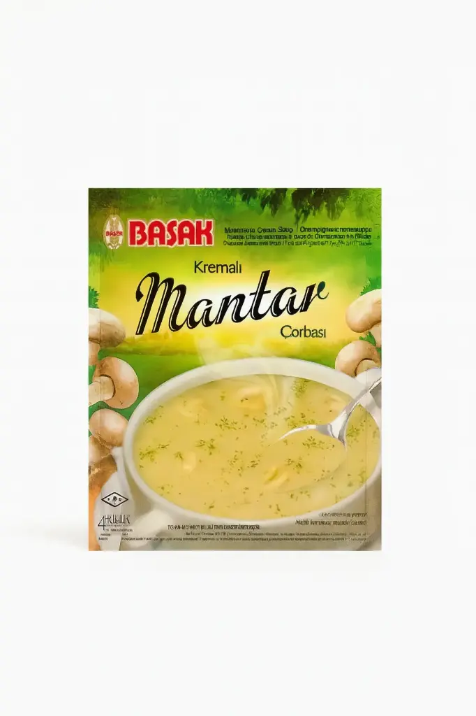Basak Kremalı Mantar Çorbası (Champignoncremesuppe)