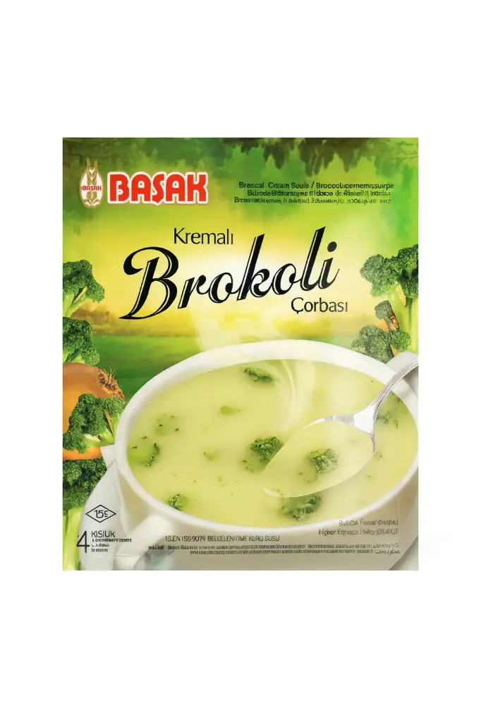 Basak Kremalı Brokoli Çorbası (Broccoli-cremesuppe)