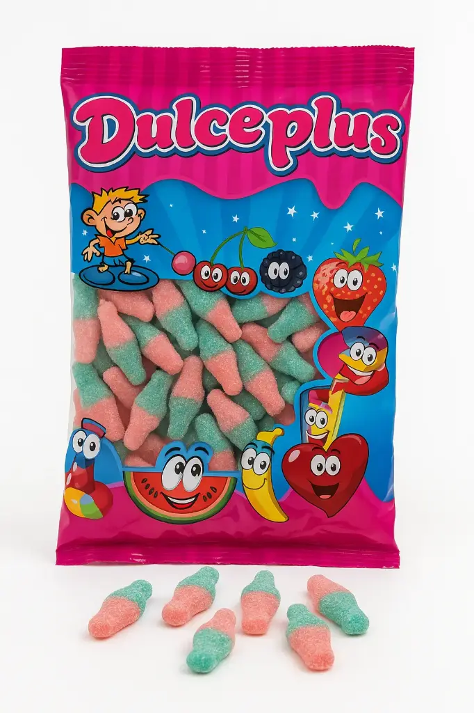 Dulceplus Mini Sour Tutti Bottle (50 g)