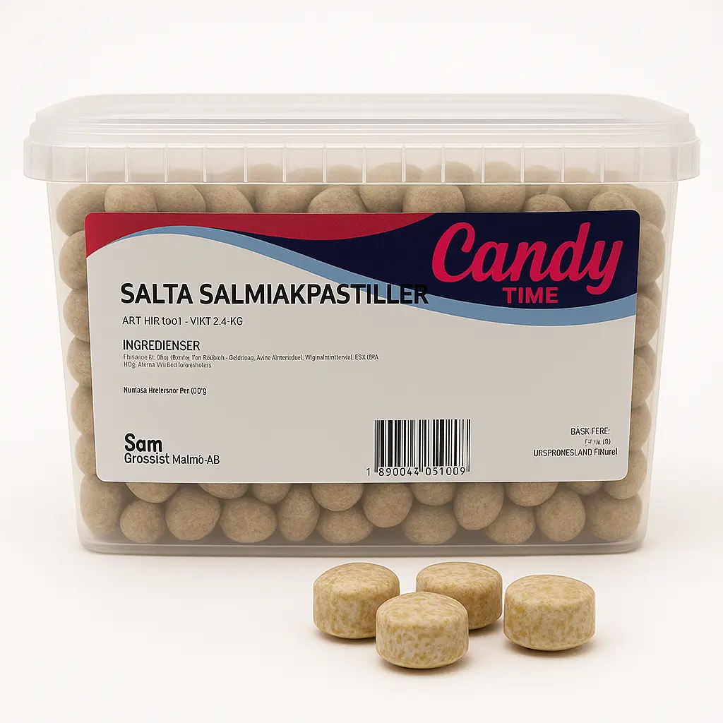 Candy Time Salta Salmiakpastiller