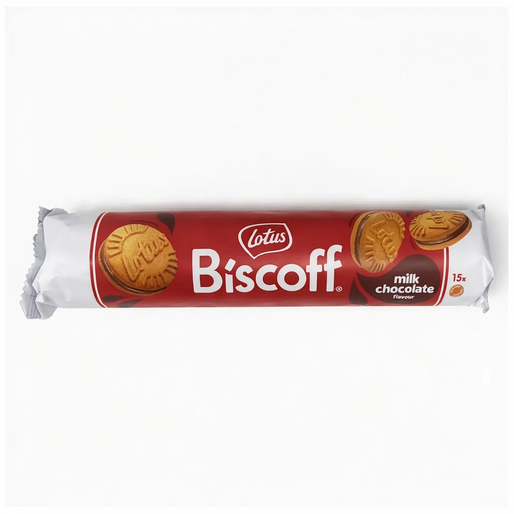 Lotus Biscoff Milk Chocolate Biscuits
