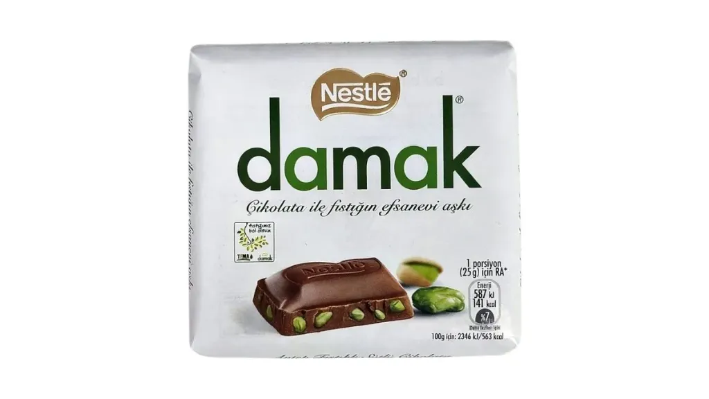 Nestlé Damak Pistacie Chokolade
