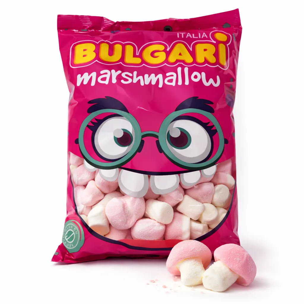 Bulgari Marshmallow Skumma Svampar (50 g)